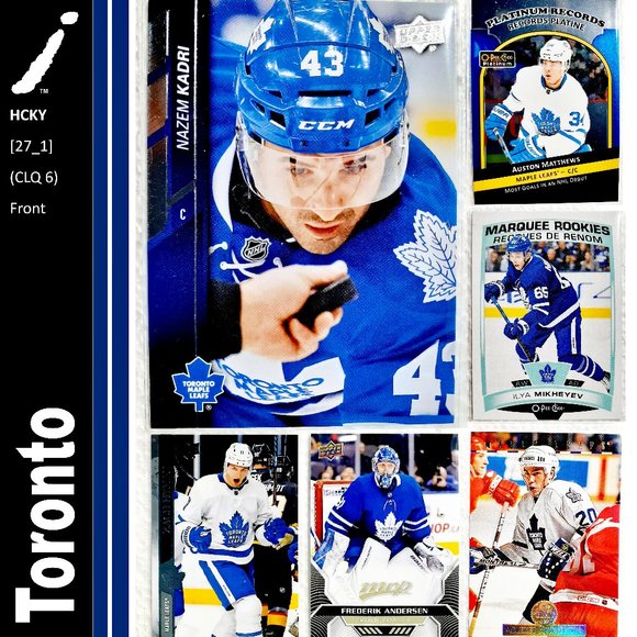 NHL Other - Toronto Maple Leafs 6 Card Lot - HCKY [27_1]